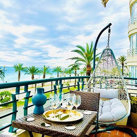 Endless Stunning Mediterranean Sea Views Promenade Des Anglais Nice Exteriör bild