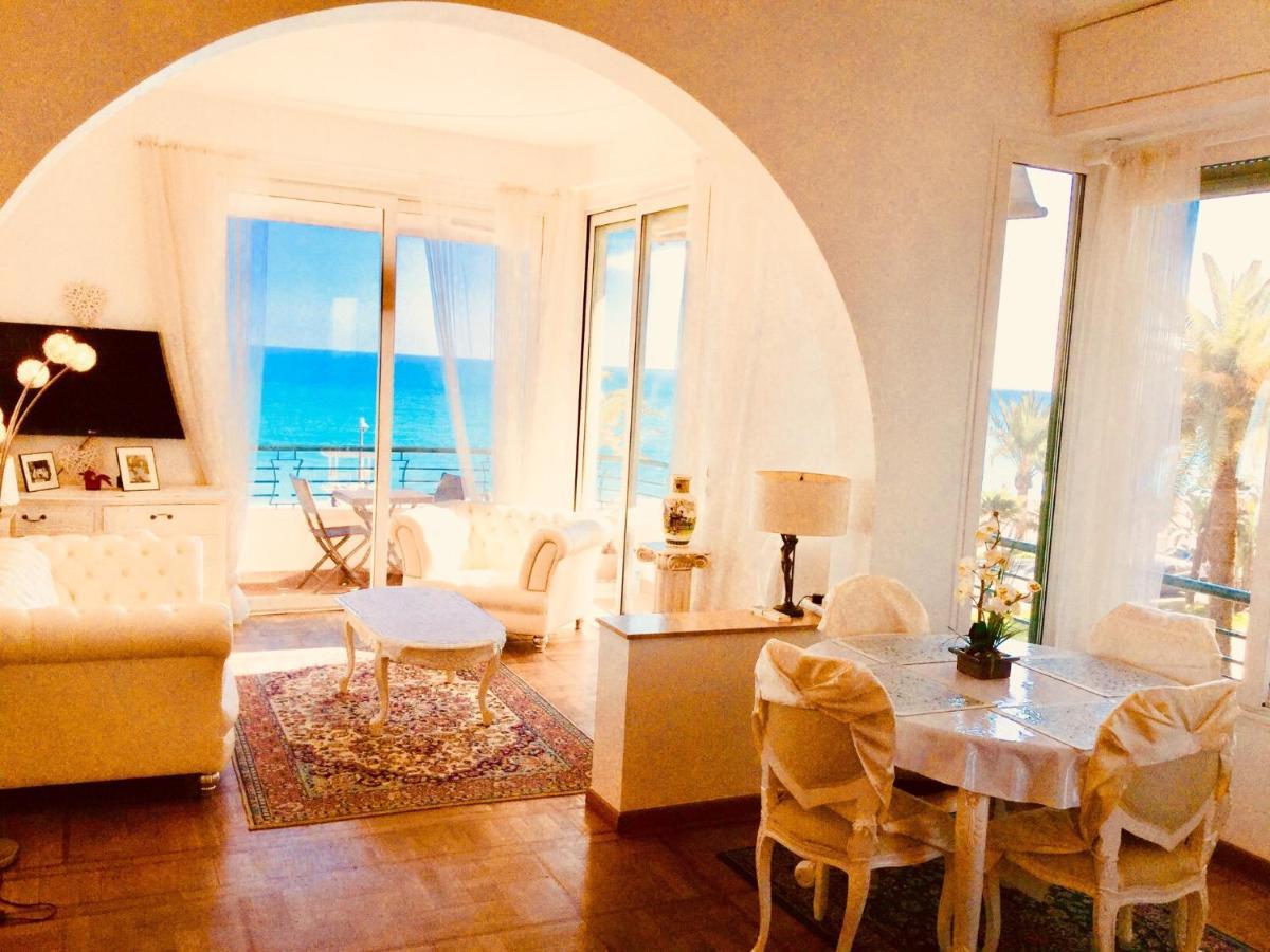 Endless Stunning Mediterranean Sea Views Promenade Des Anglais Nice Exteriör bild